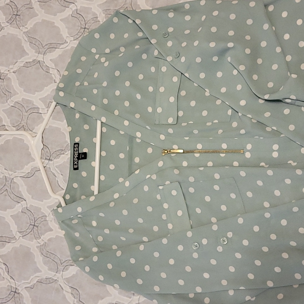 Express long sleeve portifino blouse